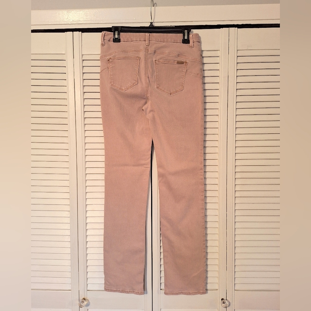 Chico's So Lifting Slim Leg Khaki Jeans Sz 0 27" *D2 - Picture 3 of 6